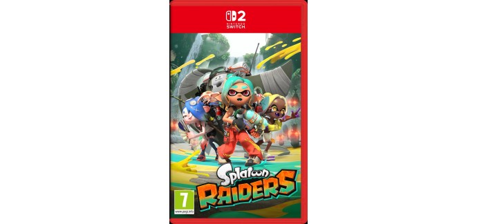 Amazon: [Pr&eacute;commande] Splatoon Raiders (Switch 2) &agrave; 44,99&euro;