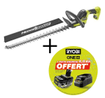Cdiscount: Taille-haies Ryobi Linea 18V ONE+ 1 Batterie 4Ah & chargeur &agrave; 124,99&euro; (au lieu de 209,99&euro;)