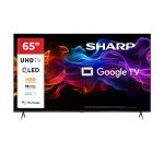 JoyBuy: TV SHARP 65HP5265E 65" 4K UHD QLED Google TV à 489,99€ (au lieu de 649,99€)