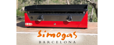 Capital: 2 planchas gaz Simogas Rainbow Rouge (valeur 719,90&euro; chacun) &agrave; gagner
