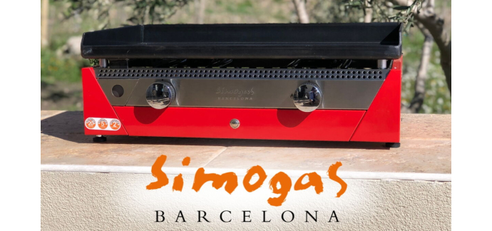 Capital: 2 planchas gaz Simogas Rainbow Rouge (valeur 719,90&euro; chacun) &agrave; gagner