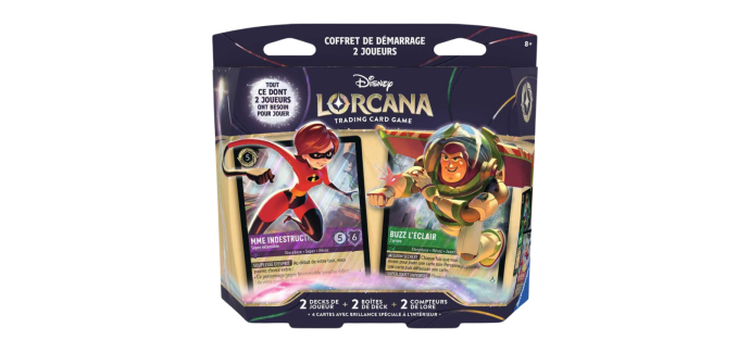Fnac: Disney Lorcana Chapitre 12 (Coffret 2 Joueurs) à 29,99€ (au lieu de 34,99€)