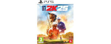 Cdiscount: PGA Tour 2K25 (PS5) &agrave; 17,99&euro; (au lieu de 39,99&euro;)
