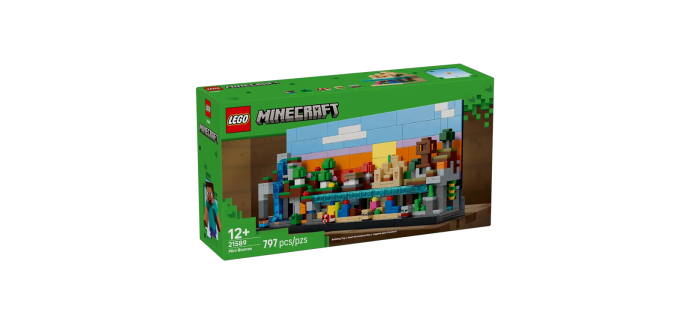 Fnac: LEGO 21589 Minecraft Mini Biomes (PS5) &agrave; 38,39&euro; (au lieu de 59,99&euro;)