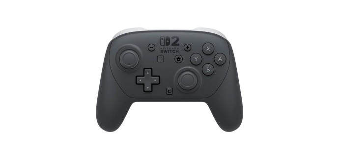 Amazon: Manette Pro Switch 2 (Switch 2) à 69,99€ (au lieu de 89,99€)