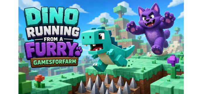 Steam: Dino running from a Furry (PC D&eacute;mat&eacute;rialis&eacute;) gratuit (au lieu de 0,59&euro;)