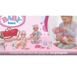 M6: 1 lot BABY born Ferme + Berceau + Bath Toilettes + Souris Rigolote (valeur 127.87€) à gagner