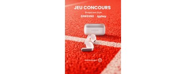 JoyBuy: 1 paire d'&eacute;couteurs sans fil Samsung Galaxy Buds4 Blanc &agrave; gagner