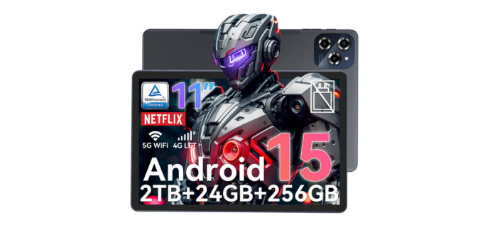 JoyBuy: Tablette TABWEE W90 11" FHD 24Go RAM 256Go ROM - &eacute;cran &agrave; 103,58&euro; (au lieu de 199,99&euro;)