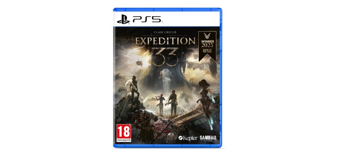 Amazon: Clair Obscur Expedition 33 (PS5) &agrave; 37,72&euro; (au lieu de 40,98&euro;)