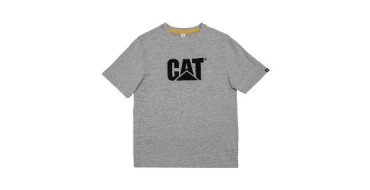 LIDL: Caterpillar T-shirt homme (gris, M) &agrave; 14.99&euro; (au lieu de 24.99&euro;)