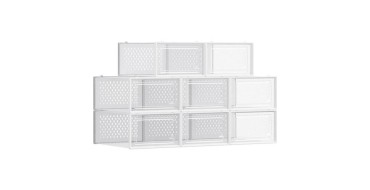 JoyBuy: Bo&icirc;tes &agrave; chaussures lot de 18 - plastique, pointure 43 max &agrave; 25,99&euro; (au lieu de 50,79&euro;)