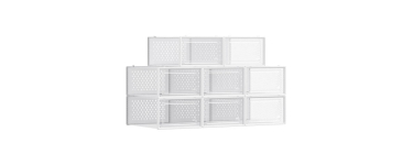JoyBuy: Bo&icirc;tes &agrave; chaussures lot de 18 - plastique, pointure 43 max &agrave; 25,99&euro; (au lieu de 50,79&euro;)