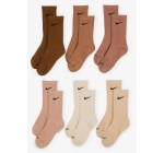 Courir: Lot de 6 paires de chaussettes Nike Crew rembourrées à 15€ (au lieu de 29€)