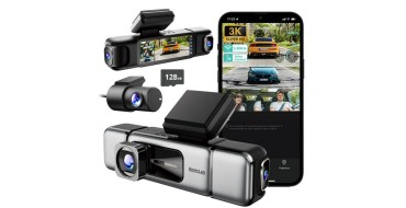 JoyBuy: BOTSLAB Dashcam 3K 4 canaux, vision 360&deg;, GPS, WiFi - &eacute;cran &agrave; 179,89&euro; (au lieu de 269&euro;)