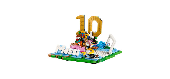 Amazon: LEGO 43011 Lionel Messi Best of (PS5) à 27,99€ (au lieu de 29,99€)