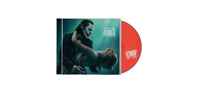 Amazon: OST Joker Folie à Deux Édition Limitée (CD) à 6,99€ (au lieu de 16,99€)