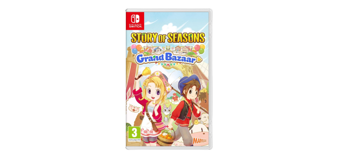 Carrefour: Story of Seasons Grand Bazaar (Switch) à 22,99€ (au lieu de 49,99€)