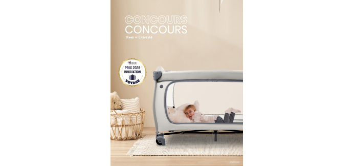 B&eacute;b&eacute; 9: 1 Sleep N Easyfold (valeur 99.90&euro;) &agrave; gagner
