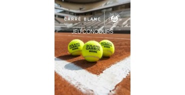 Carré Blanc: 1 place pour Roland-Garros avec accompagnement exclusif à gagner