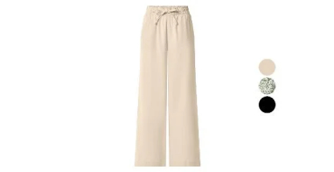 LIDL: Pantalon en lin Premium femme esmara &agrave; 6,99&euro; (au lieu de 9,99&euro;)