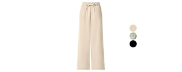 LIDL: Pantalon en lin Premium femme esmara &agrave; 6,99&euro; (au lieu de 9,99&euro;)