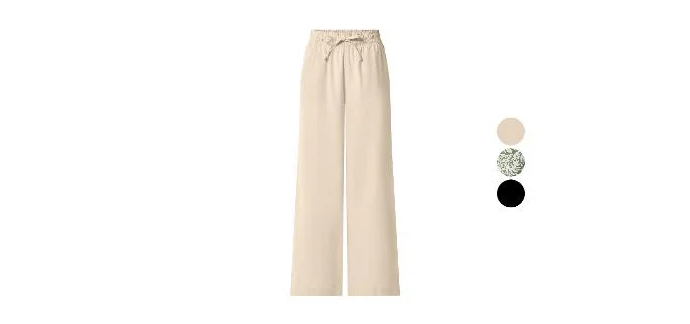 LIDL: Pantalon en lin Premium femme esmara &agrave; 6,99&euro; (au lieu de 9,99&euro;)
