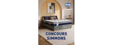 Conforama: 1 ensemble complet Simmons Hybride Fraicheur (sommier + matelas) &agrave; gagner