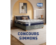 Conforama: 1 ensemble complet Simmons Hybride Fraicheur (sommier + matelas) à gagner