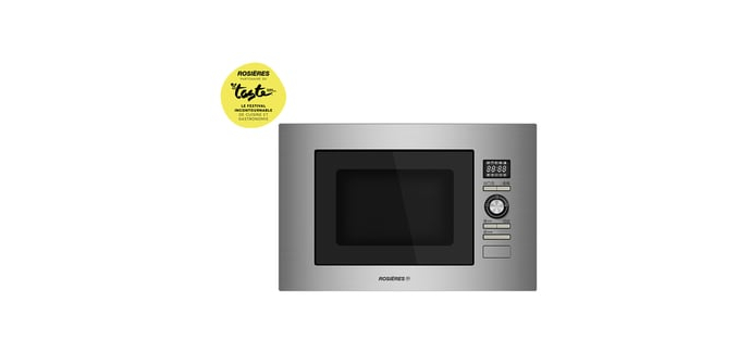 Conforama: Micro-ondes grill intégrable ROSIERES RMG28/1IN - 28L, 900W à 299,99€ (au lieu de 399,99€)
