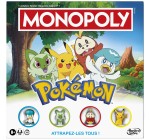 Amazon: Monopoly Pokémon Edition (Jeu de société) à 10,74€ (au lieu de 17,56€)