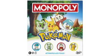 Amazon: Monopoly Pok&eacute;mon Edition (Jeu de soci&eacute;t&eacute;) &agrave; 10,74&euro; (au lieu de 17,56&euro;)