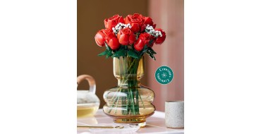 Interflora: 1 bouquet de roses rouges LEGO &agrave; gagner