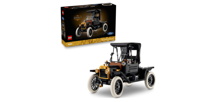 Cdiscount: LEGO Icons 11376 Ford Model T (PS5) &agrave; 99,9&euro; (au lieu de 129,99&euro;)