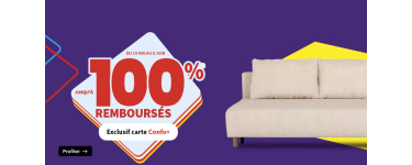 Conforama: Plus de 1000 produits jusqu'&agrave; 100% rembours&eacute;s pour les porteurs de la carte Confo+ Fid&eacute;lit&eacute;