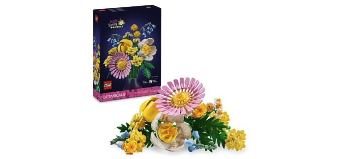Carrefour: LEGO 10347 Bouquet ensoleillé (LEGO) à 15,92€ (au lieu de 29,99€)