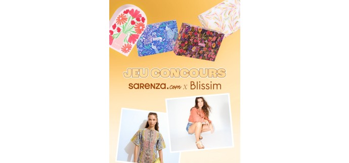 Sarenza: 1 bon d'achat Sarenza de 100€ + 4 mois Blissim à gagner