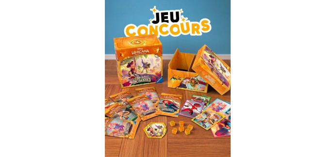 Fnac: 1 coffret Trove Pack Disney Lorcana Chapitre 12 &agrave; gagner