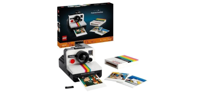 Cdiscount: Lego IDEAS Polaroid OneStep SX70 21345 (PS5) &agrave; 43,99&euro; (au lieu de 79,99&euro;)