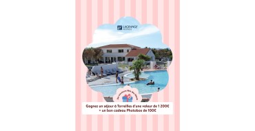 PhotoBox: 1 s&eacute;jour d'une semaine pour 4 &agrave; Torreilles + bon 100&euro; Photobox (valeur 1300&euro;) &agrave; gagner