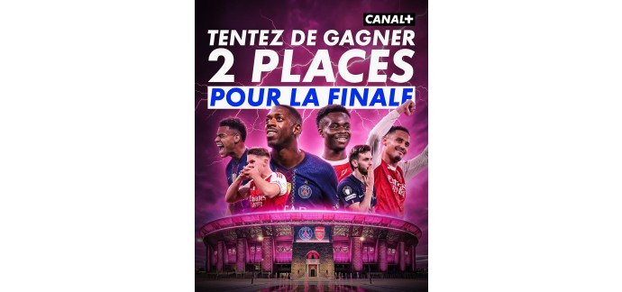 Canal +: 2 places finale Ligue des Champions &agrave; gagner