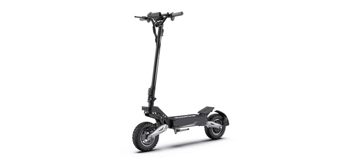 AliExpress: Trottinette &eacute;lectrique OOTD T10 - 900W, 48V 13,5Ah, 50km/h &agrave; 273,65&euro;
