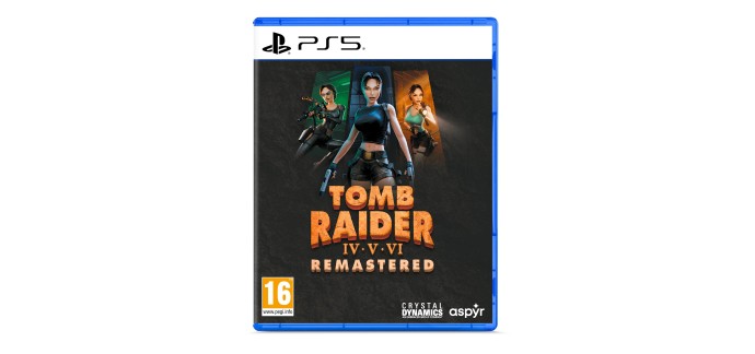 Amazon ES: Tomb Raider IV-VI Remastered (PS5) &agrave; 14,87&euro; (au lieu de 24,99&euro;)