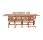 Cdiscount: Ensemble repas jardin HAVANA - Table extensible 180/280cm + 8 chaises à 499,99€ (au lieu de 699,99€)