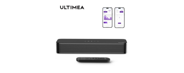 Cdiscount: Barre de son ULTIMEA Poseidon M20 2.1ch 120W Bluetooth 5.4 - TV &agrave; 59,99&euro; (au lieu de 119,99&euro;)