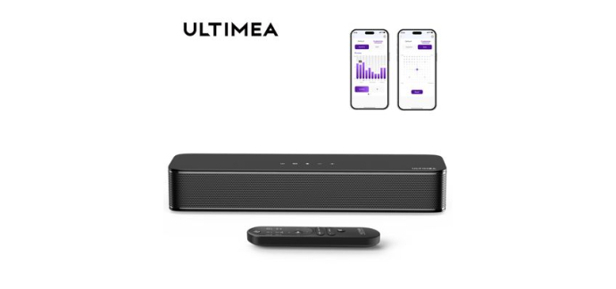 Cdiscount: Barre de son ULTIMEA Poseidon M20 2.1ch 120W Bluetooth 5.4 - TV à 59,99€ (au lieu de 119,99€)
