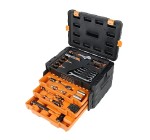 Castorama: Boîte à outils Magnusson 123 pièces - 3 tiroirs à 79€ (au lieu de 99€)