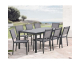 Cdiscount: Ensemble repas jardin table 180cm + 8 chaises aluminium verre trempé à 299,99€ (au lieu de 449,99€)
