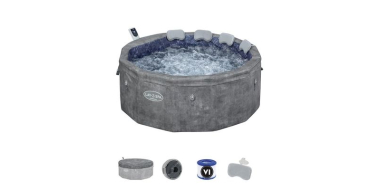 Cdiscount: Spa semi rigide BESTWAY Lay-Z-Spa Carrara - 140 airjets - 170x65cm - 4-6 places à 649€