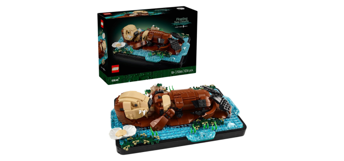 Fnac: LEGO Ideas 21366 Les Loutres Câlines (PS5) à 99,99€ (au lieu de 109,99€)